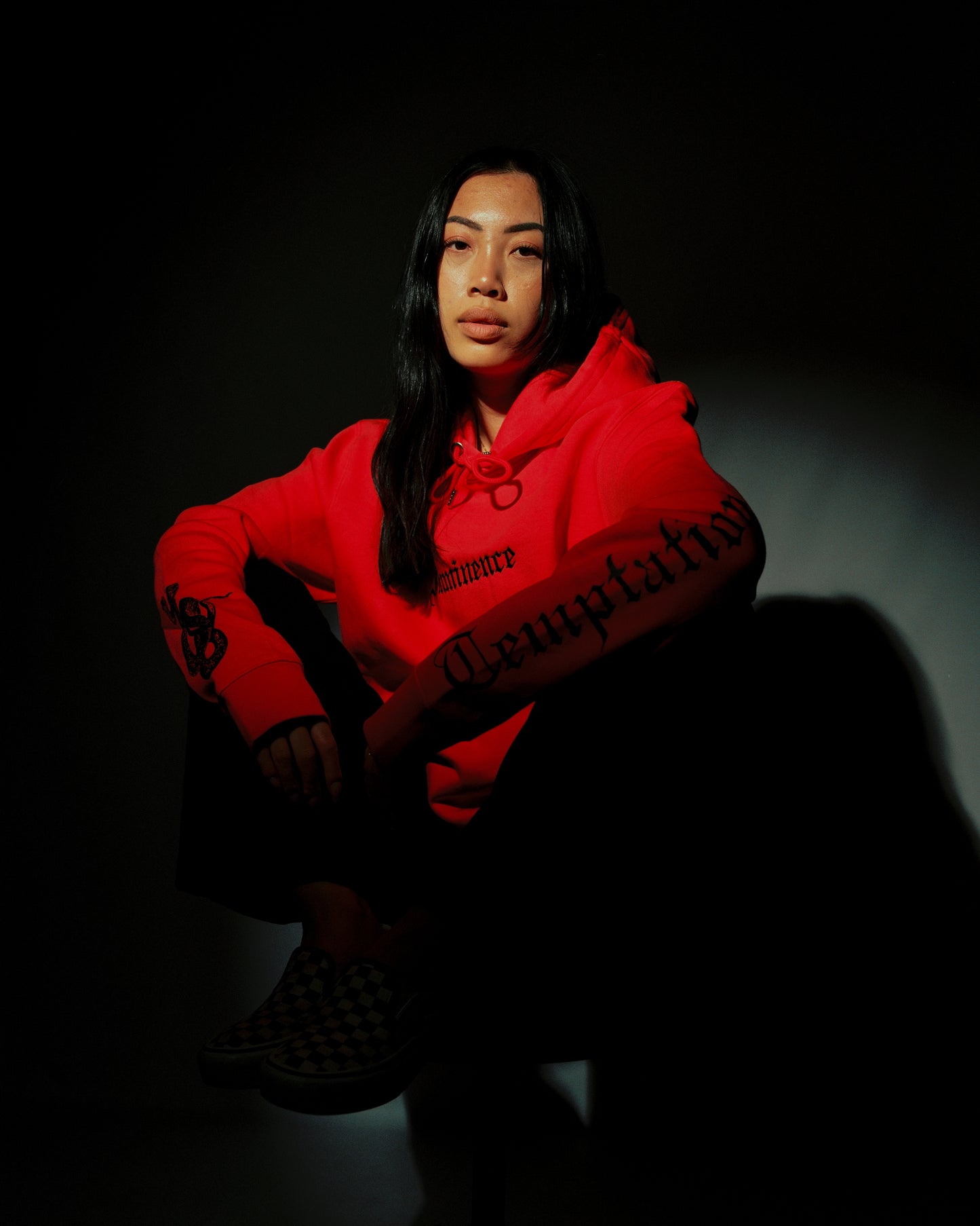 Snake and Rose Hoodie