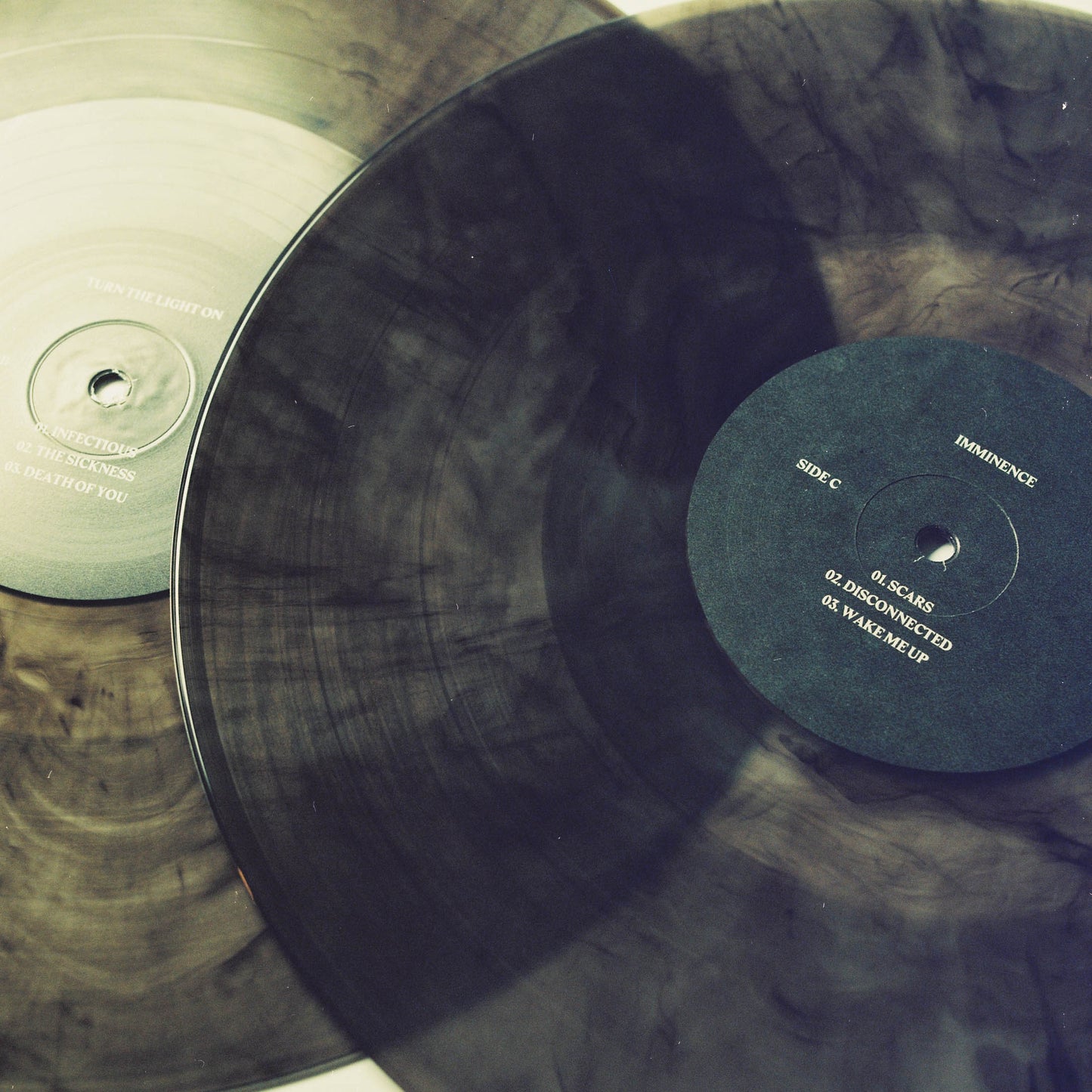 Turn The Light On - Marbled Black Vinyl