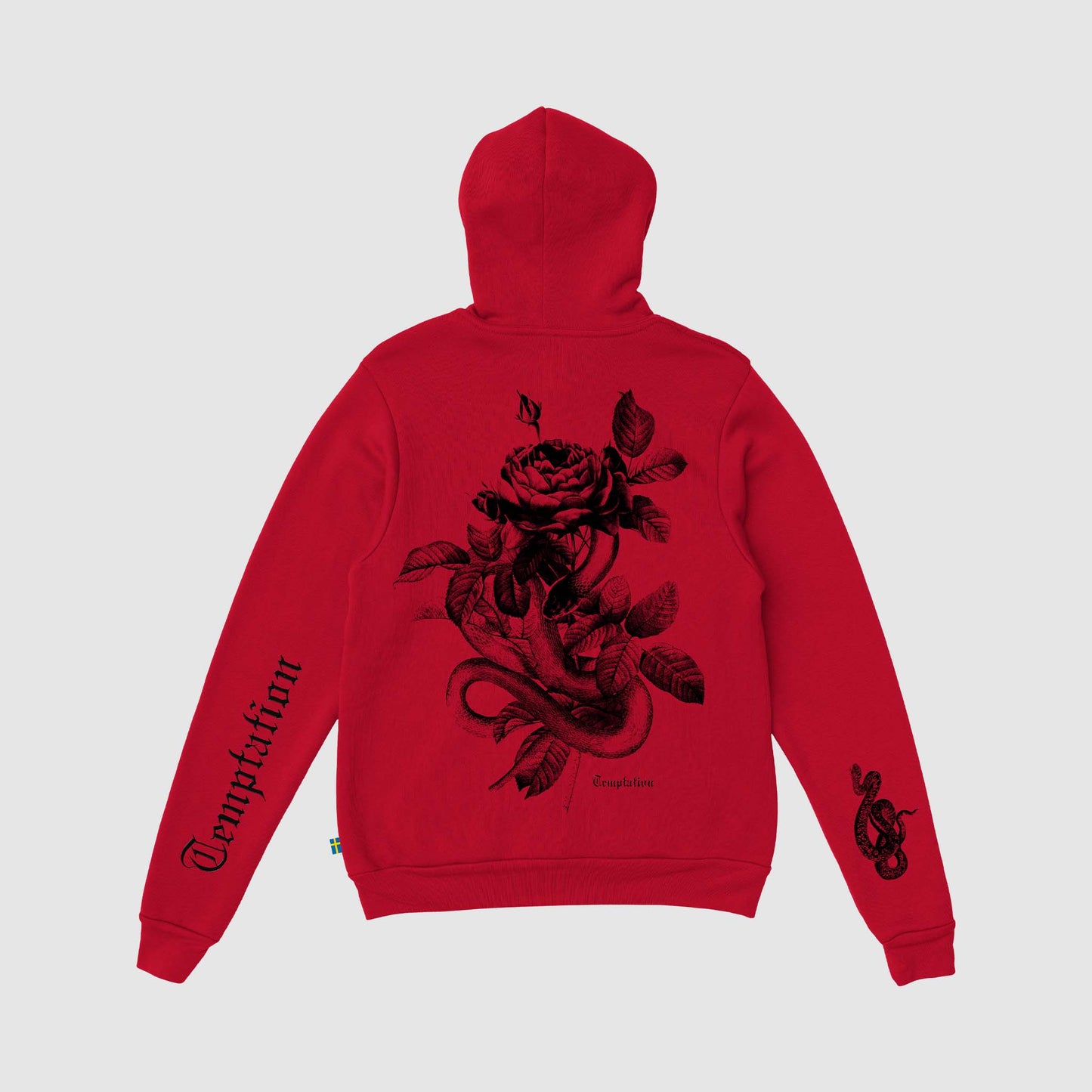 Snake and Rose Hoodie