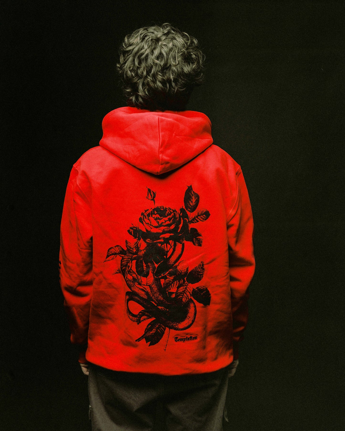 Snake and Rose Hoodie